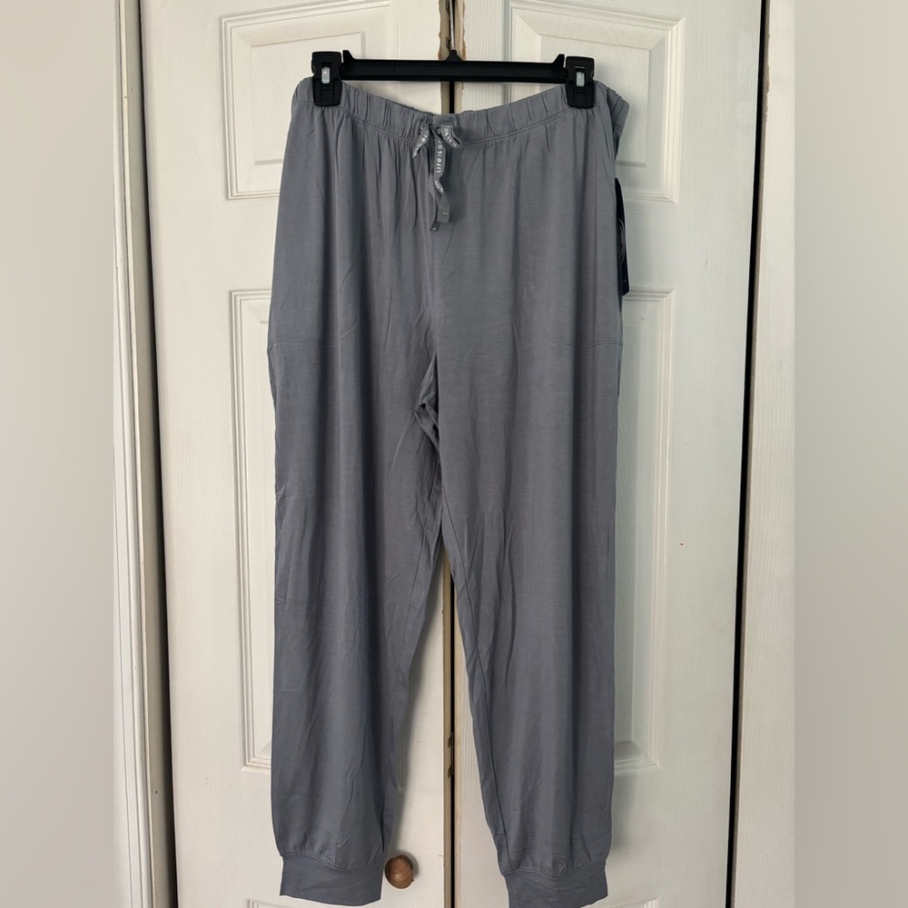 NWT Life Is Good Gray Drawstring Joggers